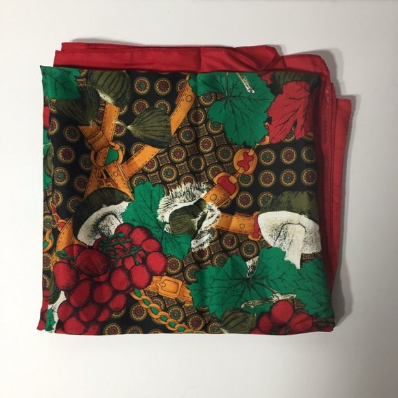 Vintage Mushroom Scarf - Picture 3 of 3